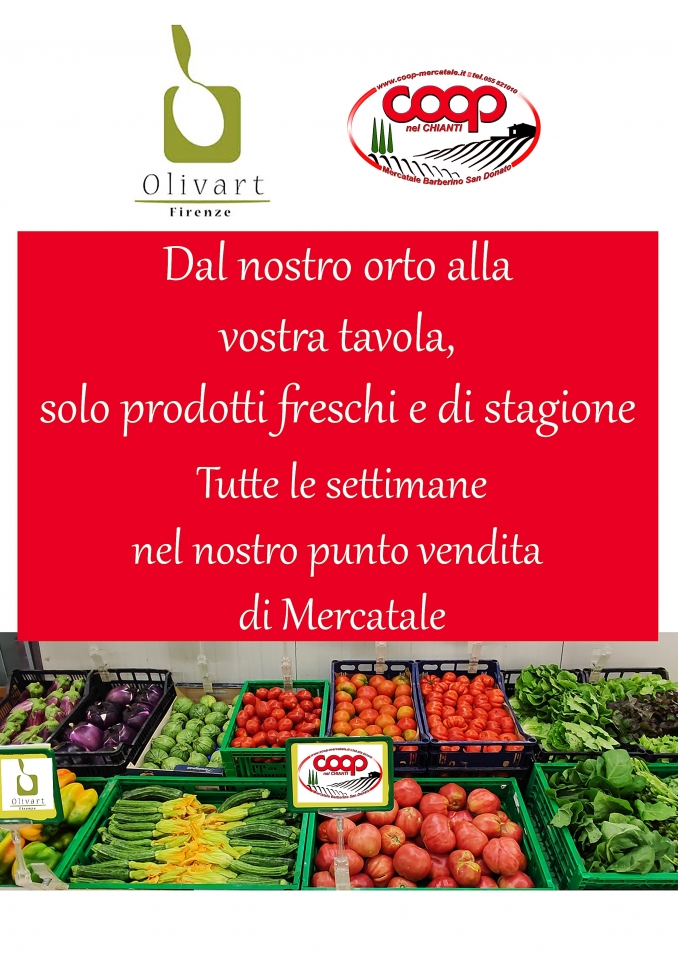 Ortofrutta Filiera Corta con Olivart - Coop Mercatale